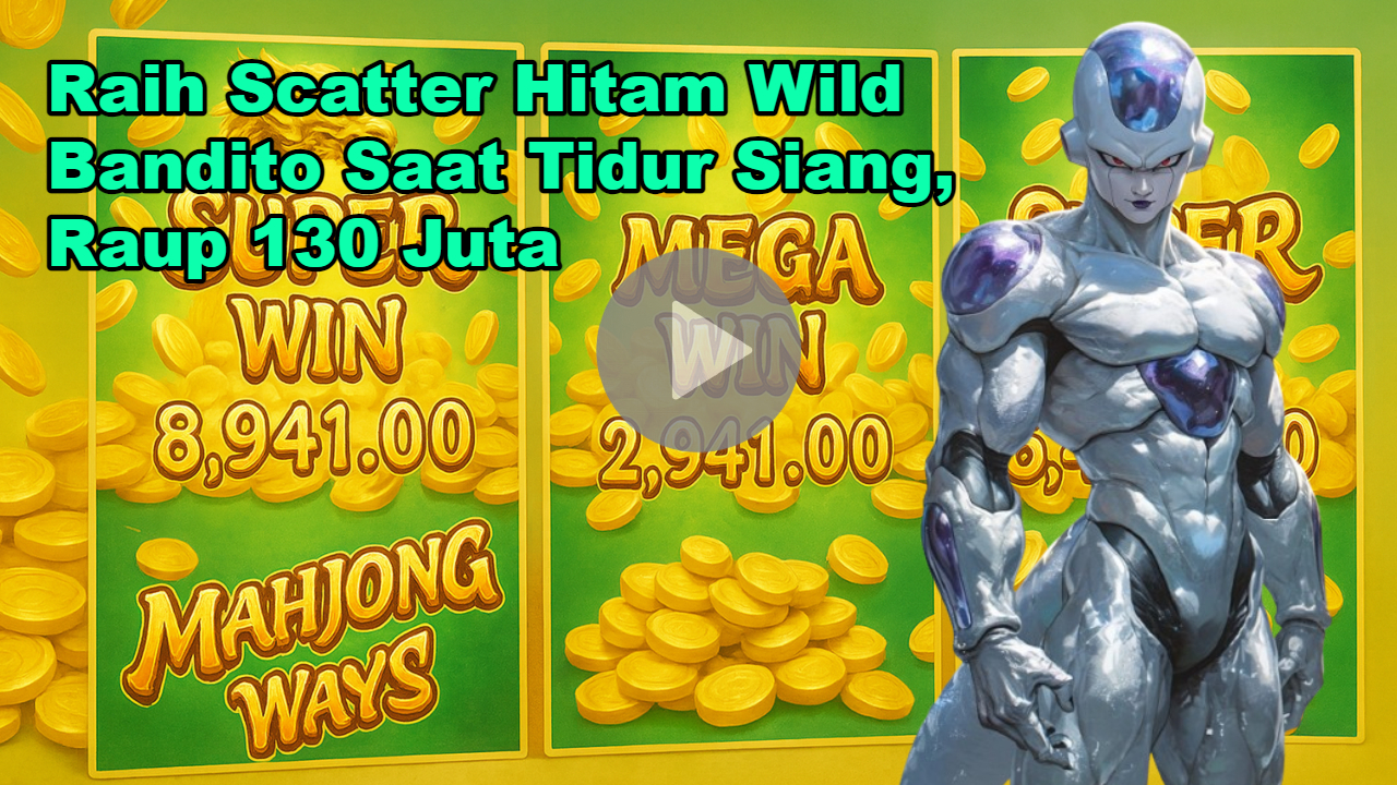 Scatter Hitam Wild Bandito